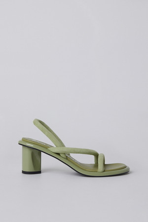Round strap sandal(green)