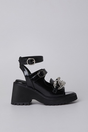 [셀럽착용]Prism walker sandal(black)