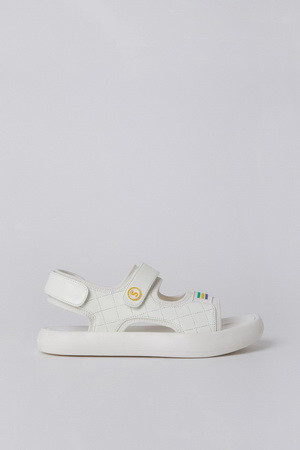 [셀럽착용]Quilting casual sandal(white)