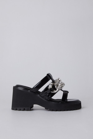 Prism walker mule sandal(black)