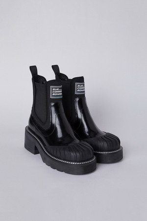 Motor fit chelsea boots(black)