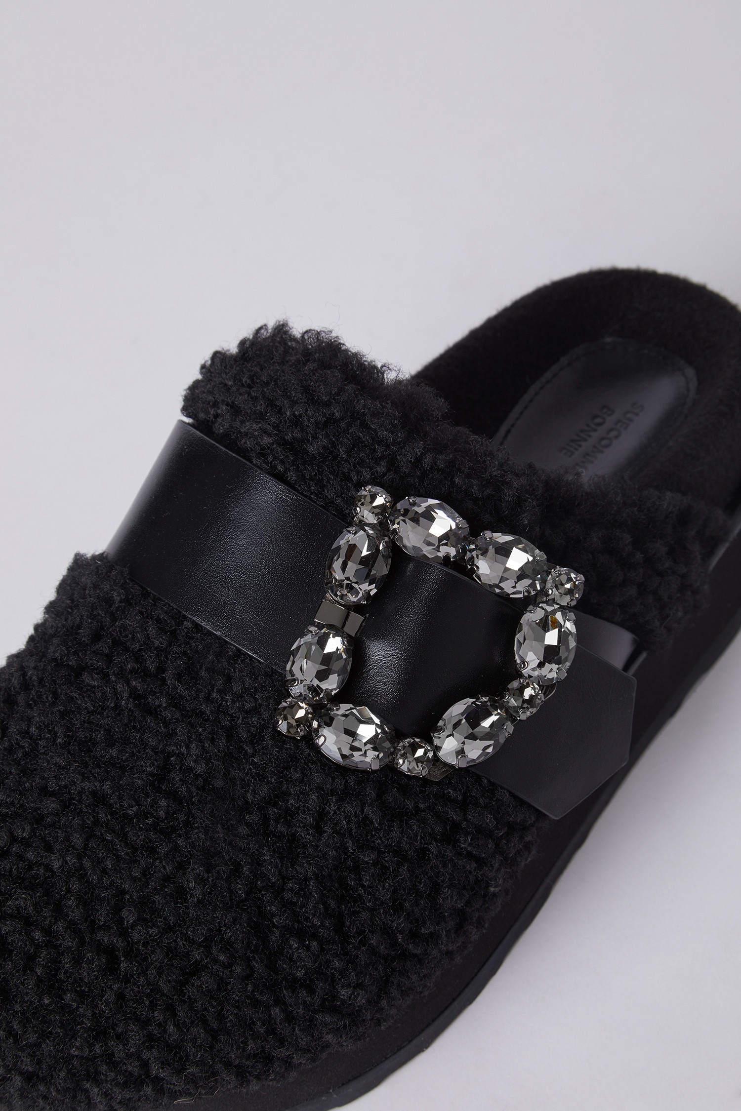 Polygon buckle mule(black)_SUECOMMA BONNIE - 코오롱몰