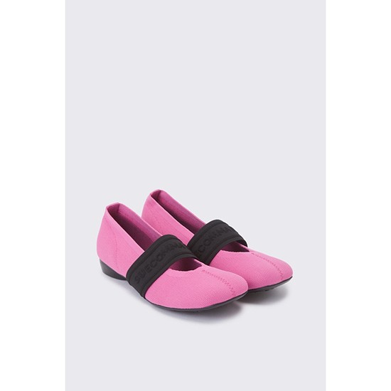Pomme Knit flat(pink)