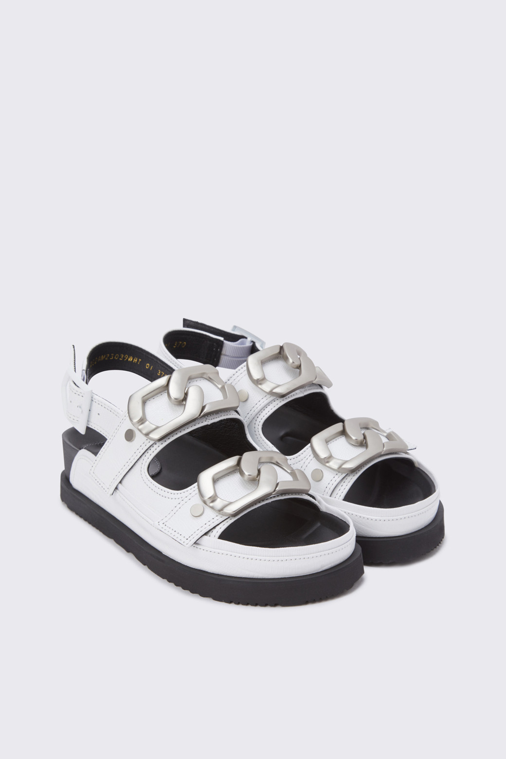 [SUECOMMA BONNIE] Poly chain sandal WHITE/ 税込み Poly chain sandal(white)_SUECOMMA BONNIE - 코오롱몰