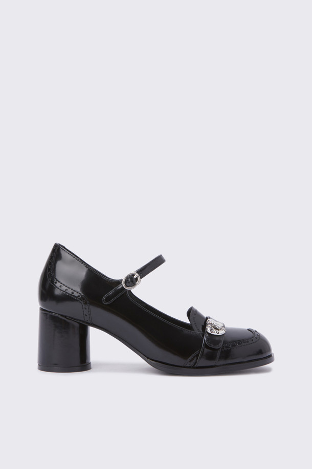 SUECOMMA BONNIE - 펌프스 - Round heel mary jane pumps(black)