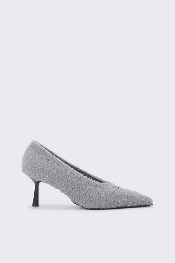 SUECOMMA BONNIE - 펌프스 - Shearing pointed toe pumps(grey)