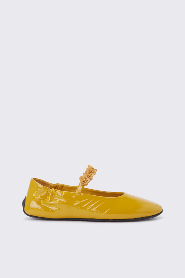 SUECOMMA BONNIE - 플랫 - Fleur flat(yellow)