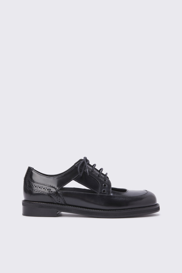 SUECOMMA BONNIE - 로퍼 - Oxford loafer(black)