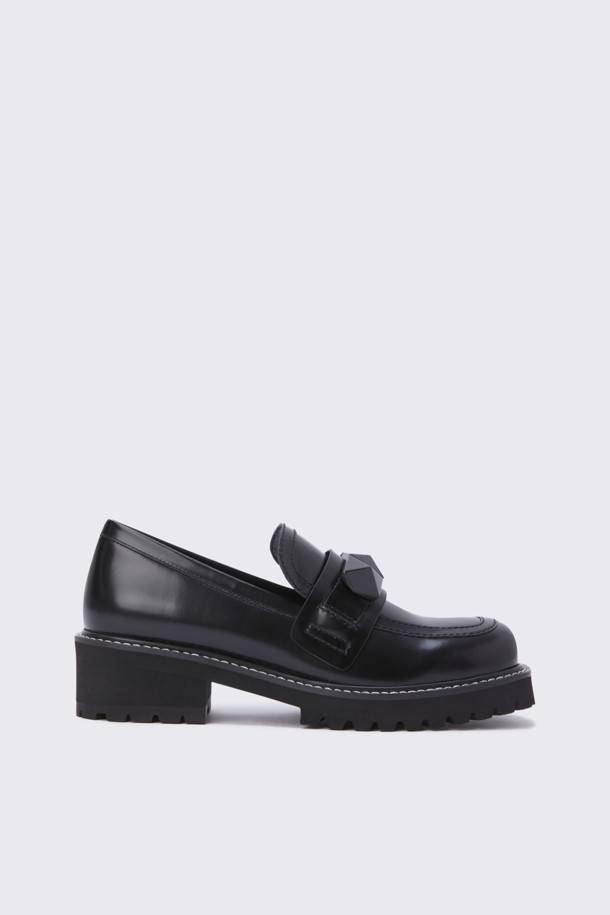 SUECOMMA BONNIE - 로퍼 - Polygon loafer(black)