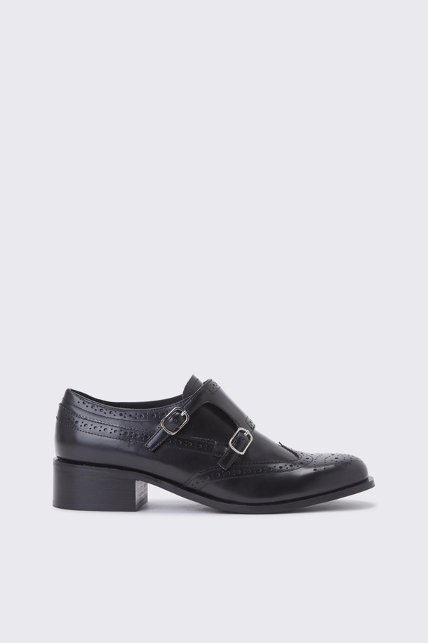 SUECOMMA BONNIE - 로퍼 - Monk loafer(black)