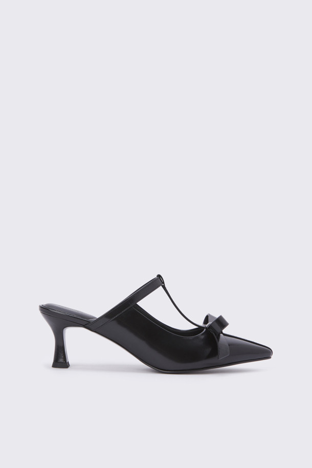 SUECOMMA BONNIE - 샌들 - T strap mule(black)