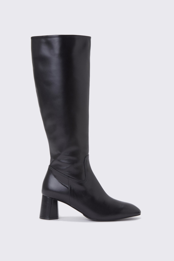 SUECOMMA BONNIE - 부츠/워커 - [김나영 착용]Semi square toe long boots(black)