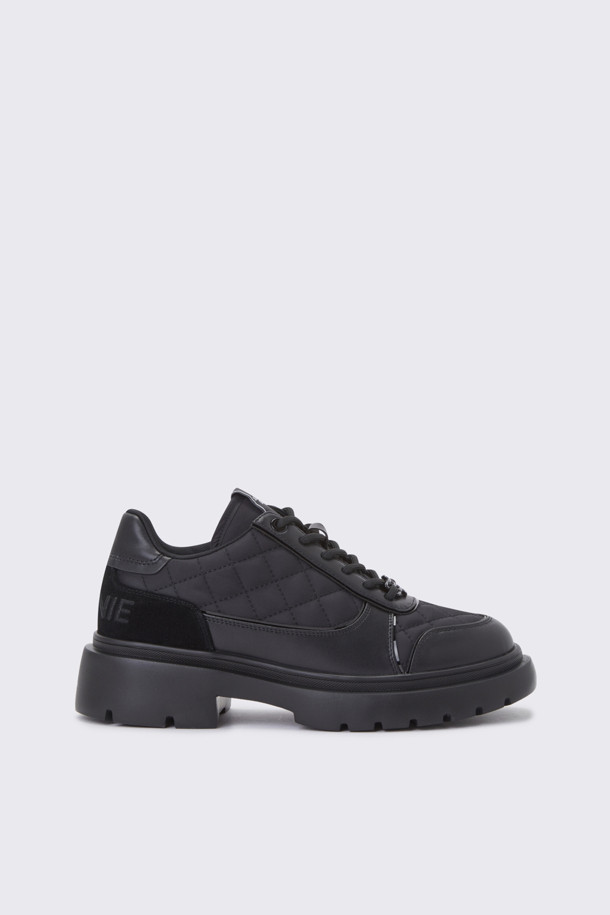 SUECOMMA BONNIE - 스니커즈 - Quilting sneakers(black)