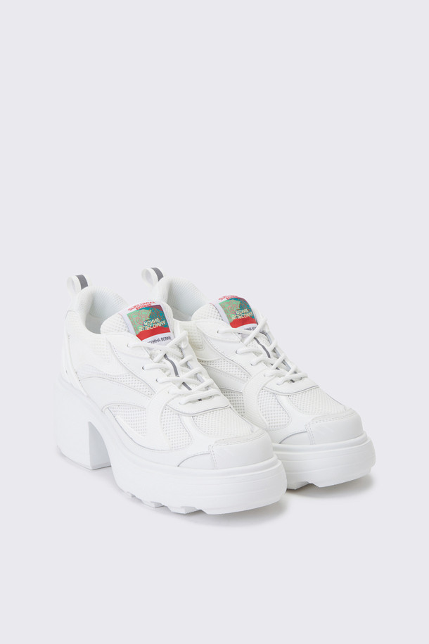 SUECOMMA BONNIE - 스니커즈 - Blend match sneakers(white)