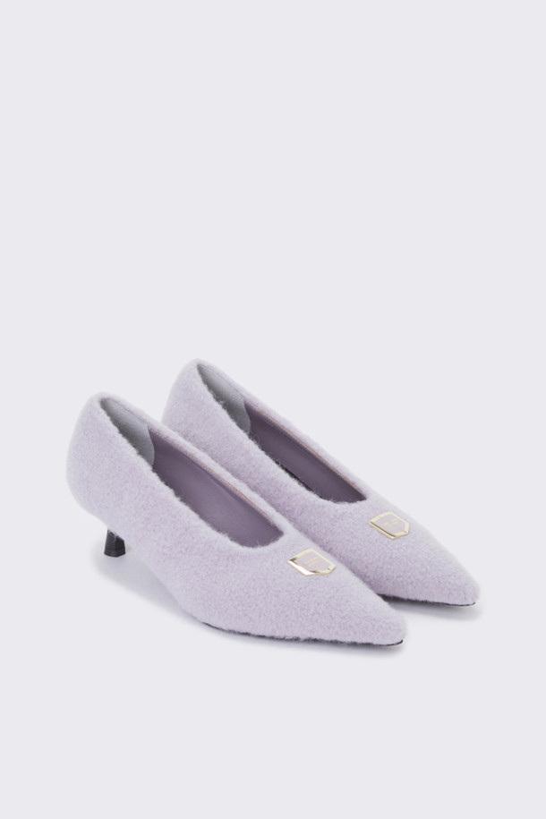 SUECOMMA BONNIE - 펌프스 - Shearing pointed toe pumps(purple)