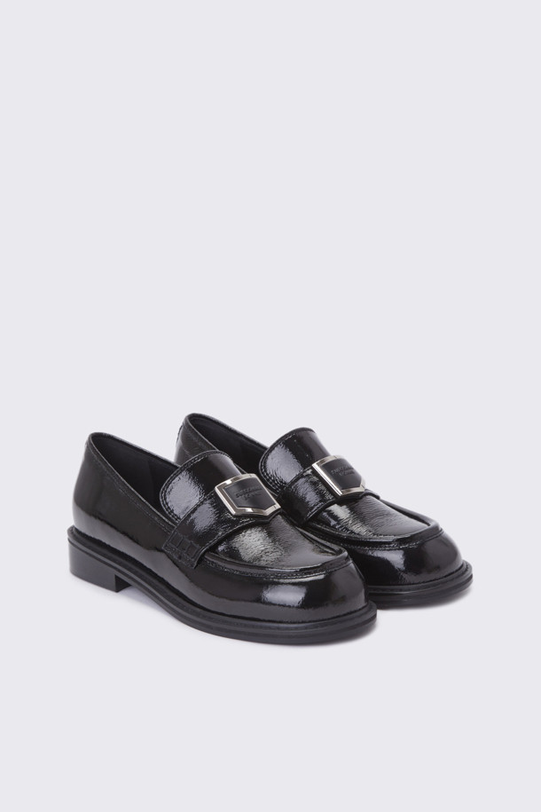 SUECOMMA BONNIE - 로퍼 - Polygon loafer(black)