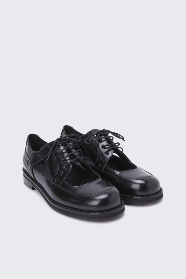 SUECOMMA BONNIE - 로퍼 - Oxford loafer(black)