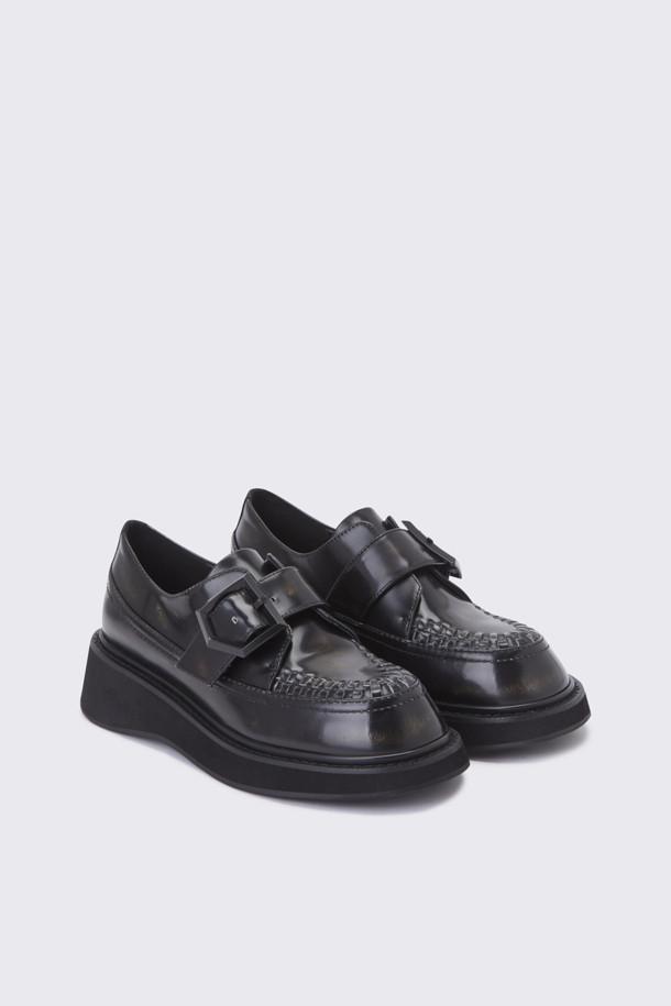 SUECOMMA BONNIE - 로퍼 - Two tone casual loafer(grey)