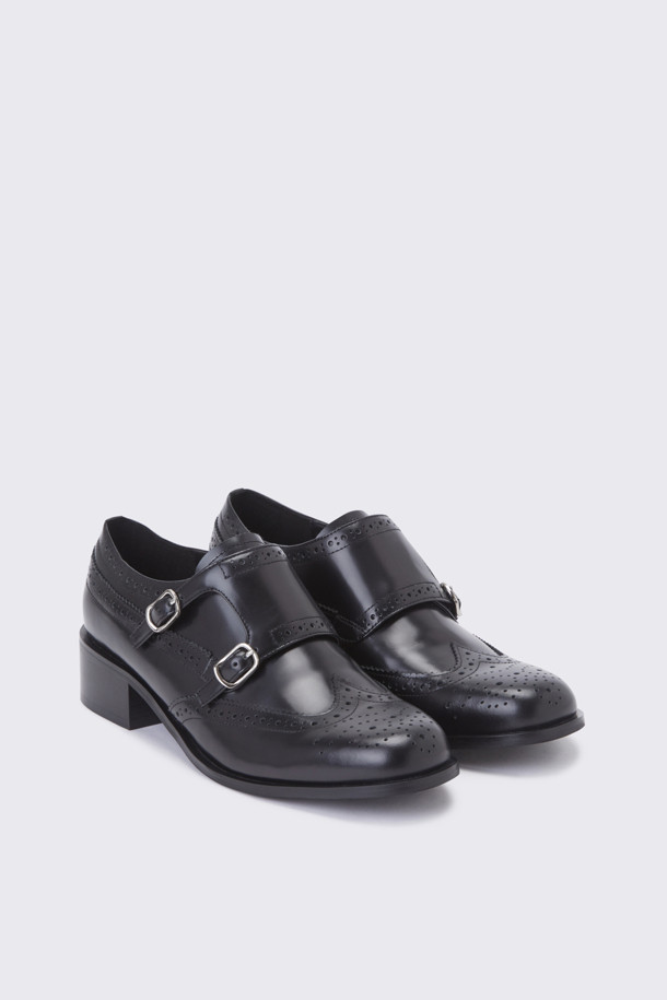 SUECOMMA BONNIE - 로퍼 - Monk loafer(black)