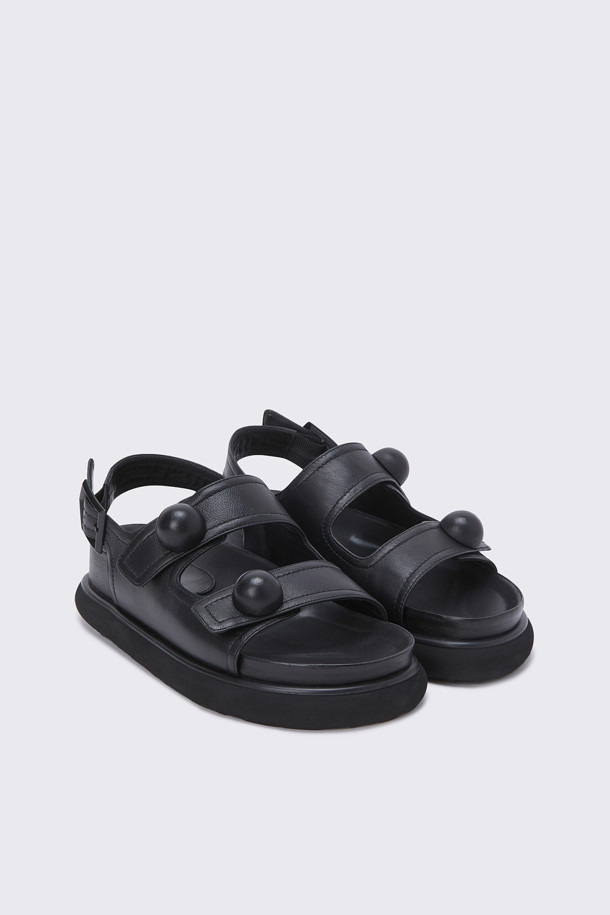 SUECOMMA BONNIE - 샌들 - Orb sandal(black)