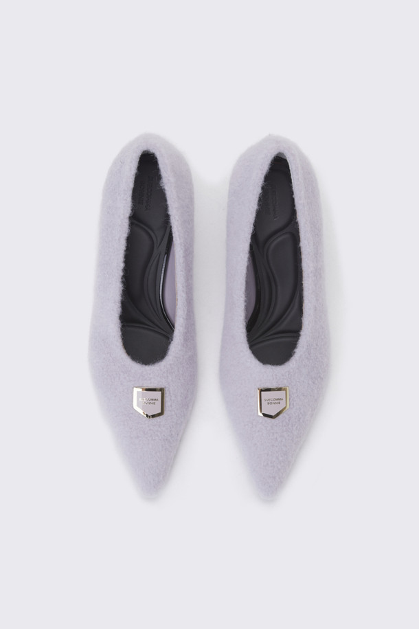 SUECOMMA BONNIE - 펌프스 - Shearing pointed toe pumps(purple)