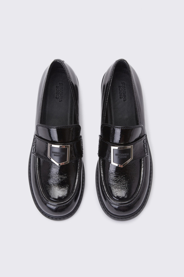 SUECOMMA BONNIE - 로퍼 - Polygon loafer(black)