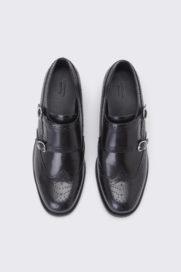 SUECOMMA BONNIE - 로퍼 - Monk loafer(black)