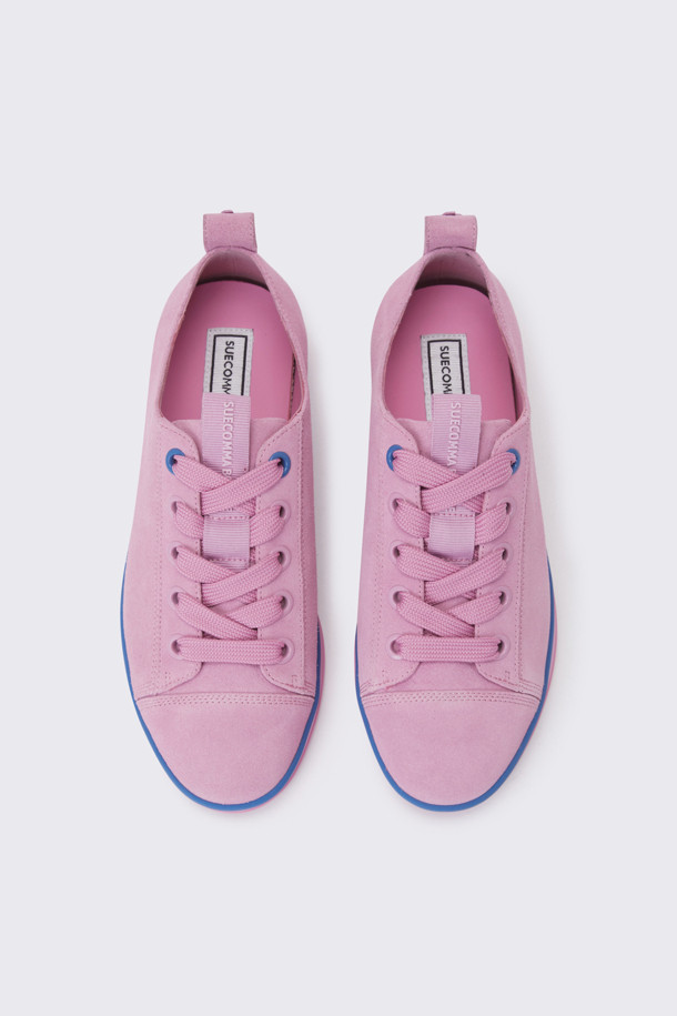 SUECOMMA BONNIE - 스니커즈 - Suede sneakers(pink)