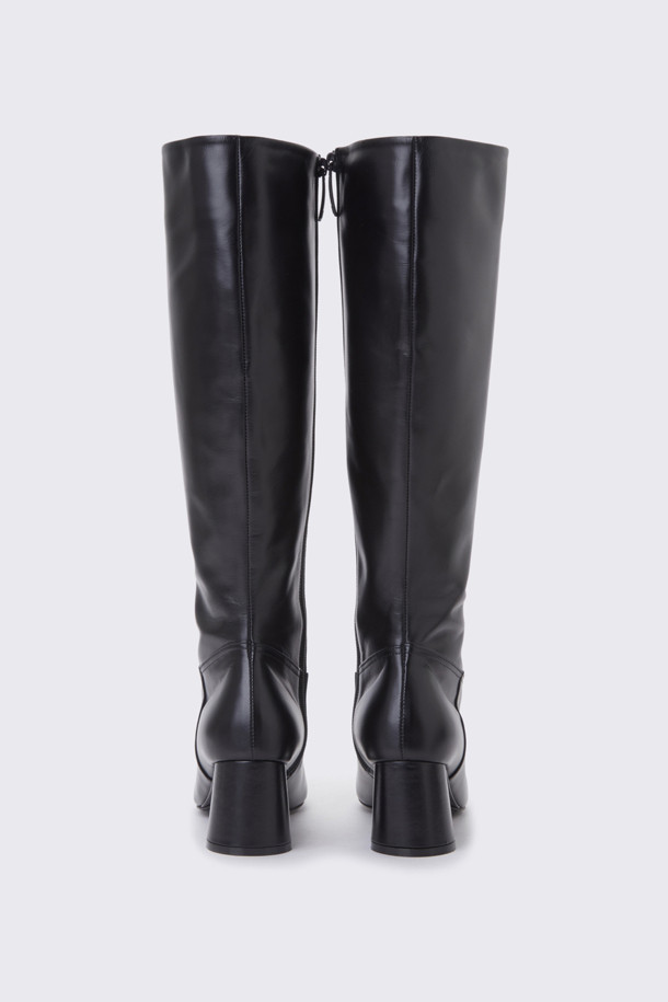 SUECOMMA BONNIE - 부츠/워커 - [김나영 착용]Semi square toe long boots(black)