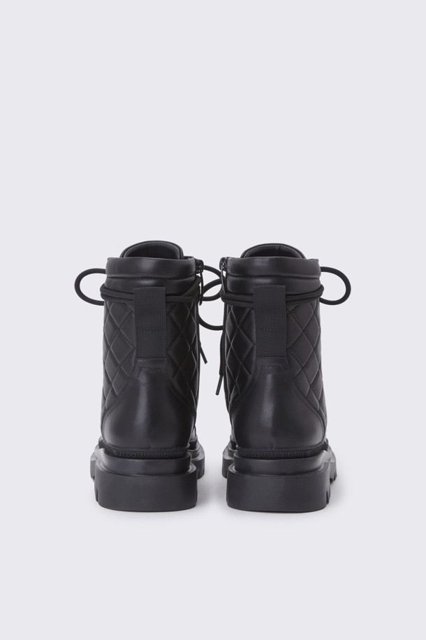 SUECOMMA BONNIE - 부츠/워커 - [김나영 착용]Quilting point walker boots(black)