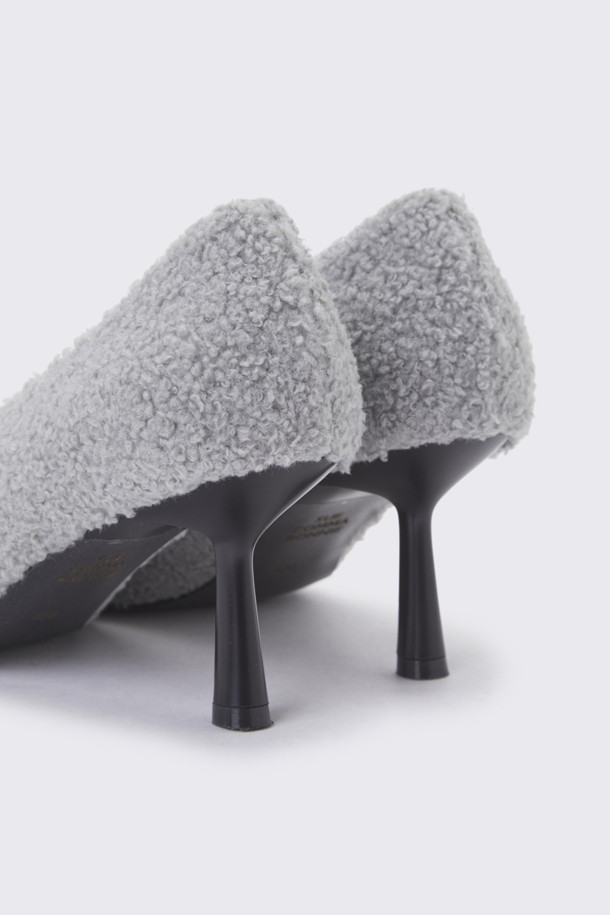 SUECOMMA BONNIE - 펌프스 - Shearing pointed toe pumps(grey)