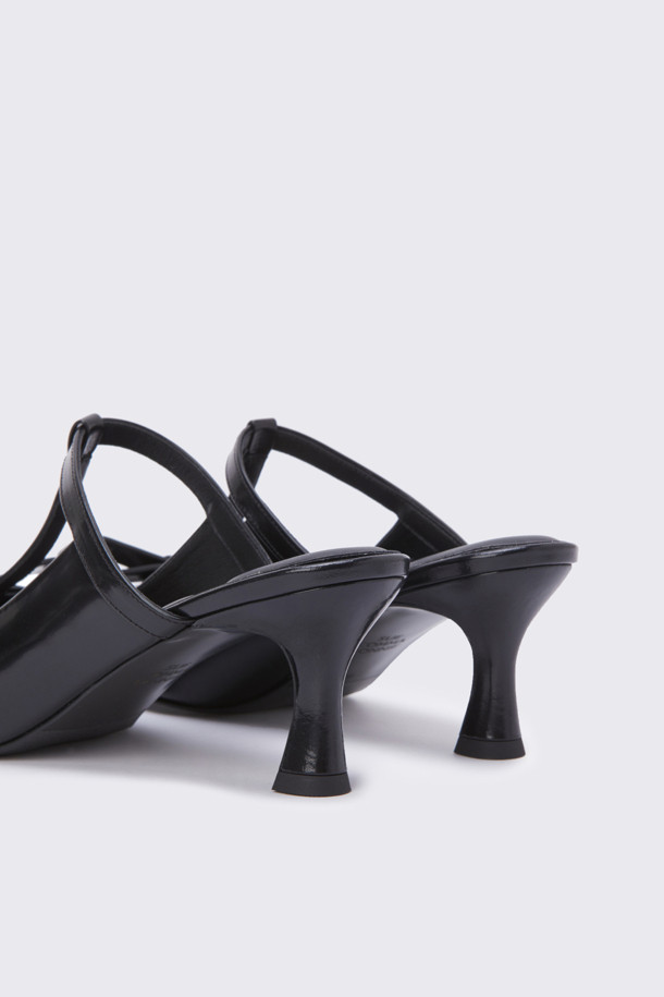 SUECOMMA BONNIE - 샌들 - T strap mule(black)