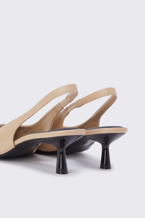 SUECOMMA BONNIE - 펌프스 - Polygon slingback(beige)