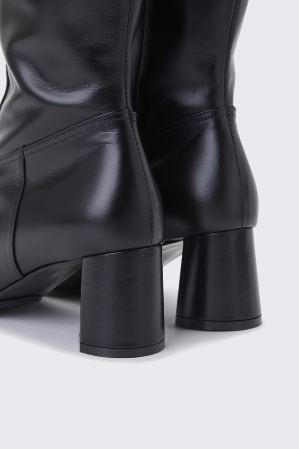 SUECOMMA BONNIE - 부츠/워커 - [김나영 착용]Semi square toe long boots(black)