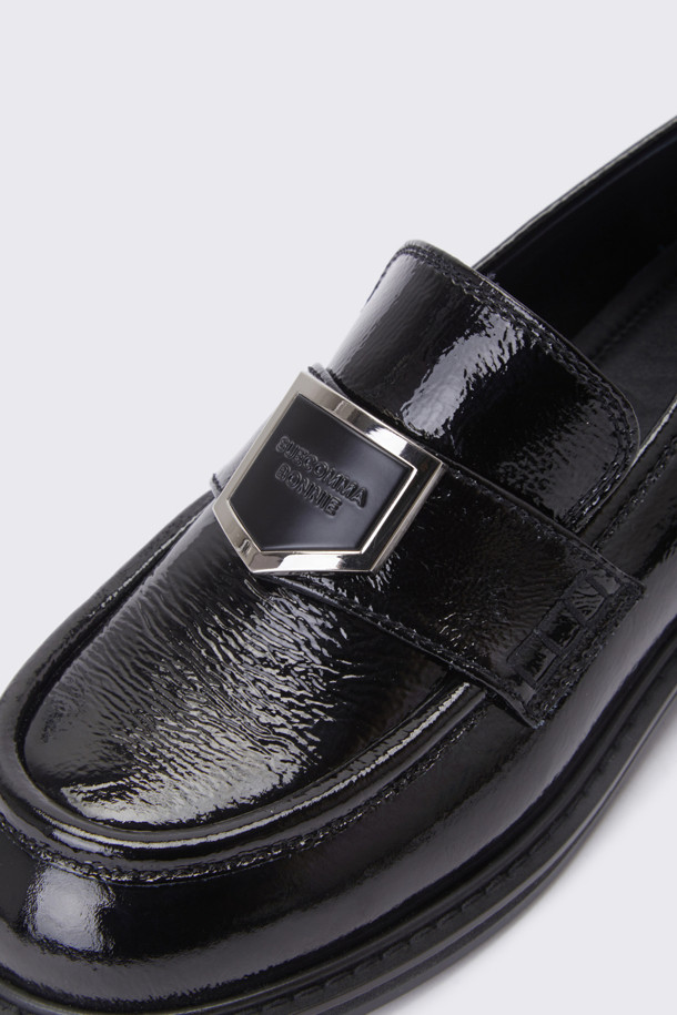 SUECOMMA BONNIE - 로퍼 - Polygon loafer(black)