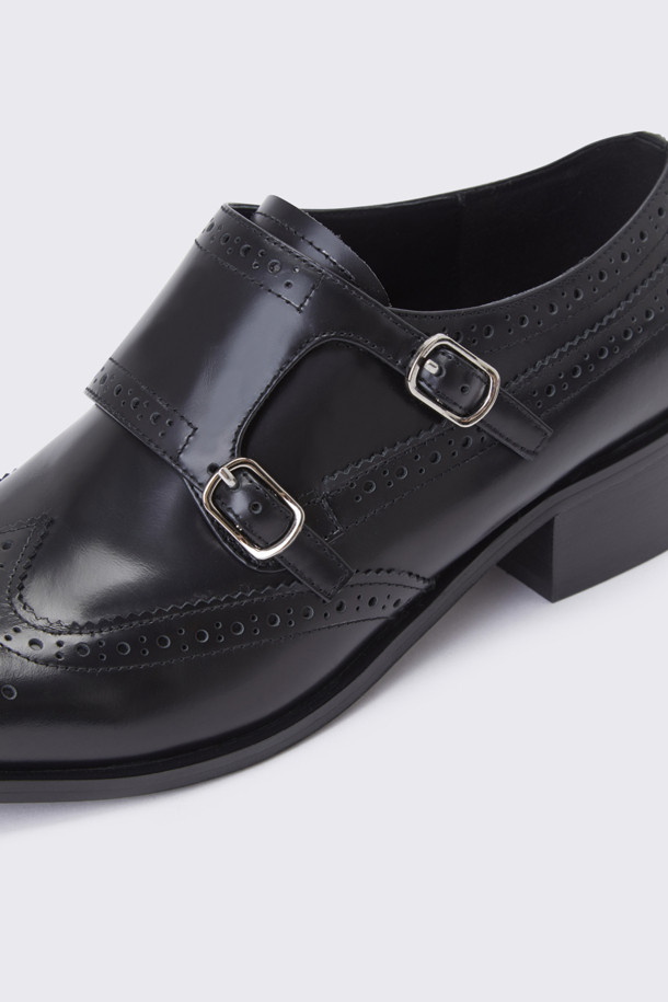 SUECOMMA BONNIE - 로퍼 - Monk loafer(black)