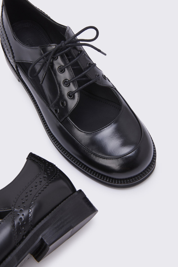 SUECOMMA BONNIE - 로퍼 - Oxford loafer(black)