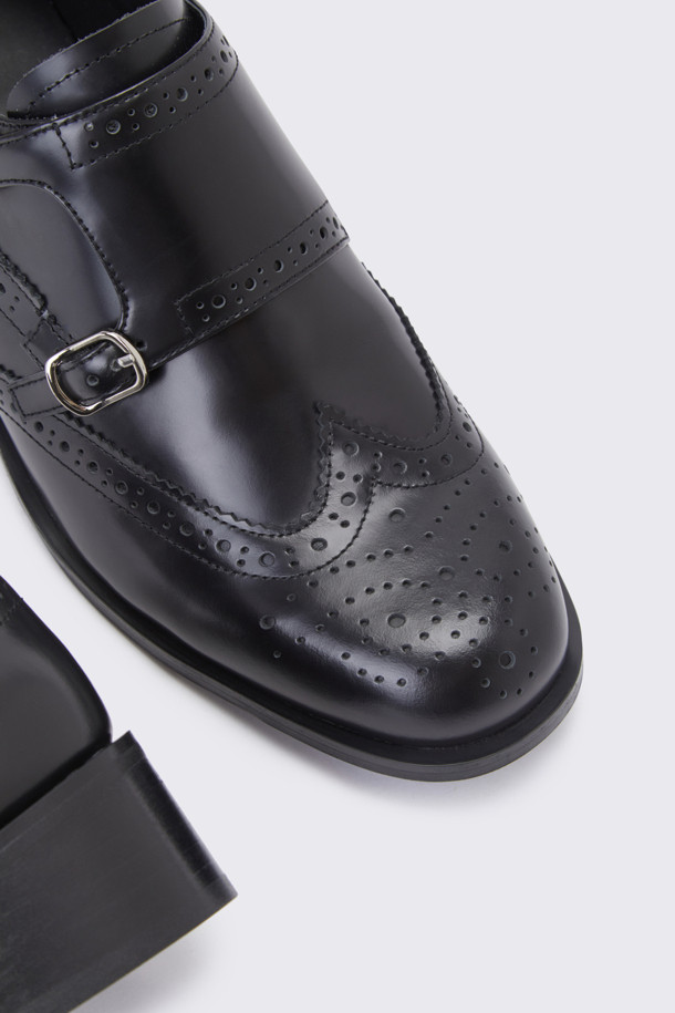 SUECOMMA BONNIE - 로퍼 - Monk loafer(black)