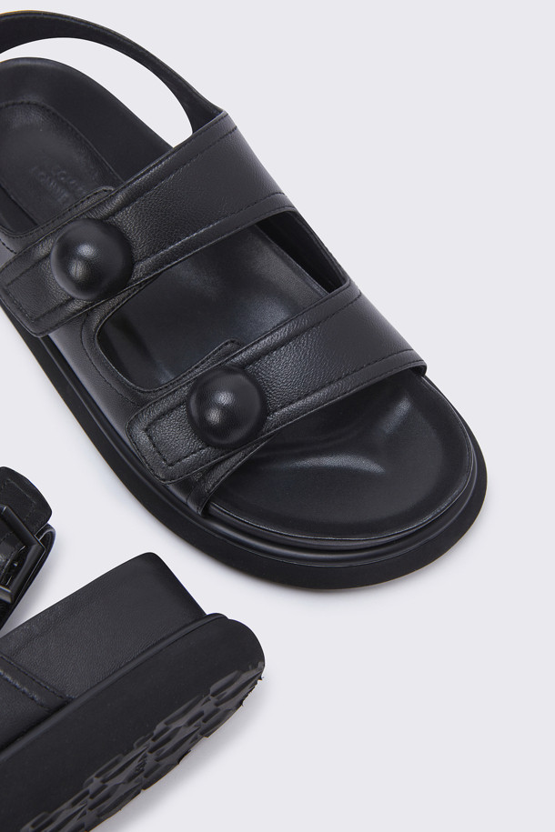 SUECOMMA BONNIE - 샌들 - Orb sandal(black)