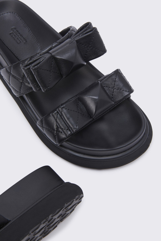 SUECOMMA BONNIE - 샌들 - [김나영 착용] Bunny slipper(black)