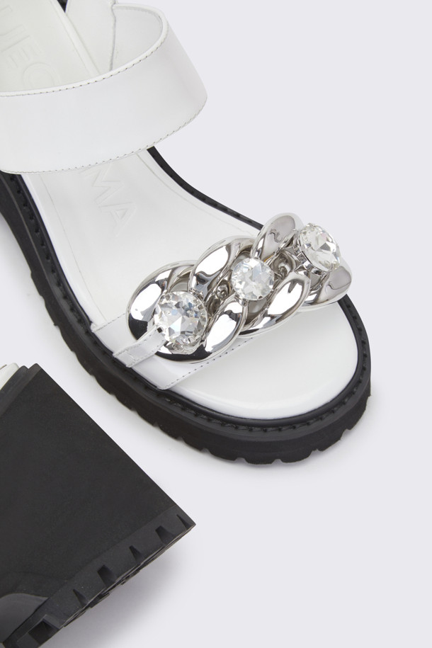 SUECOMMA BONNIE - 샌들 - Platform walker sandal(white)