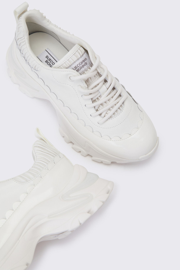 SUECOMMA BONNIE - 스니커즈 - Icing casual sneakers(white)