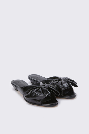 Look at me slipper(black)