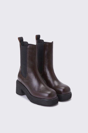 Ankle boots(brown)