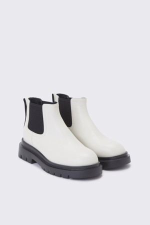 Walker ankle boots(white)