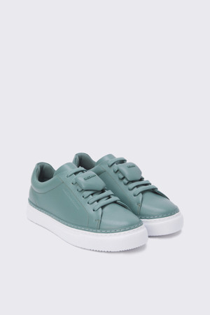 Polygon sneakers(green)