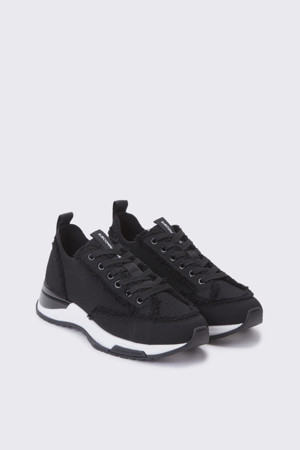 Nella knit sneakers(black)