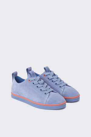 Suede sneakers(blue)