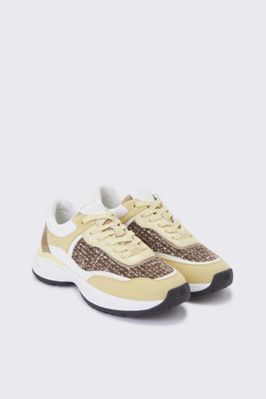 Tweed sneakers(yellow)