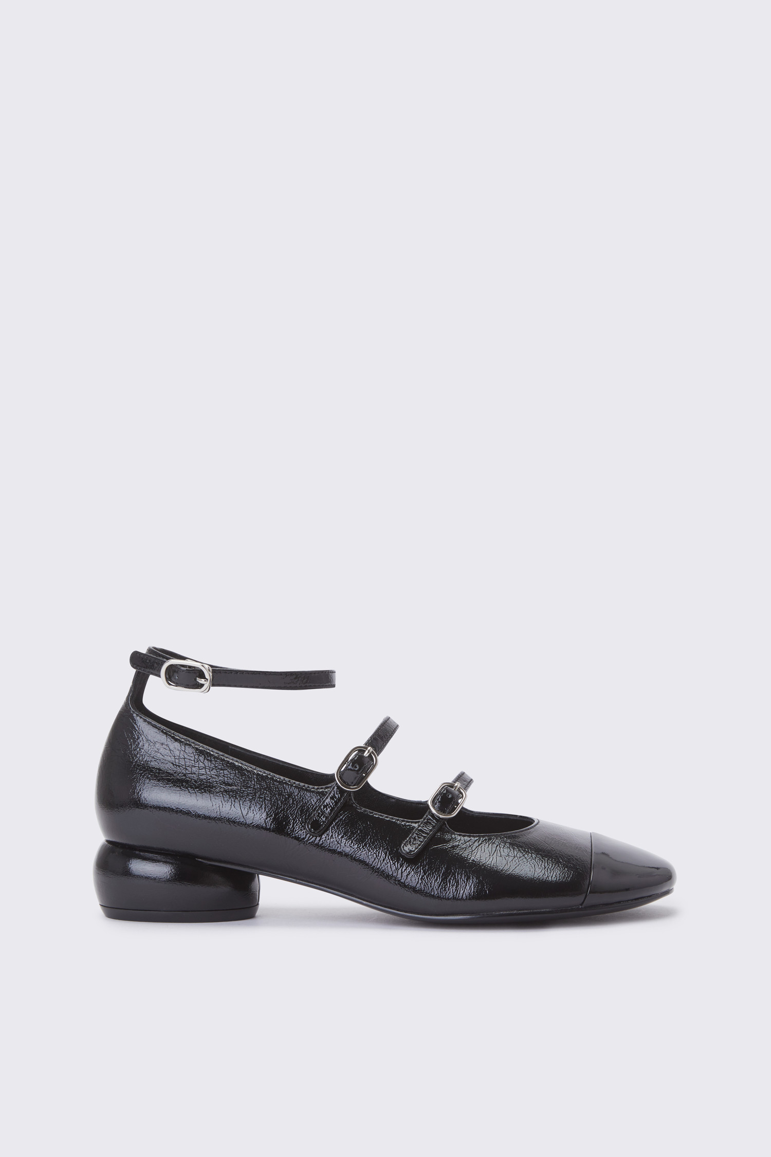 Round strap mary Jane flat(black)_SUECOMMA BONNIE - 코오롱몰